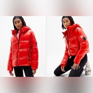 Red Puffer Jacket from Athleta, Unworn, with Tags